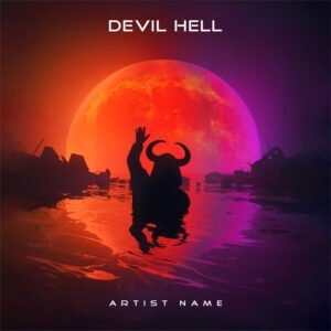 Devil hell Premade Album Cover Art for sale | Buy Cover Arts | Explore our Premade Cover Artwork Collection Now!