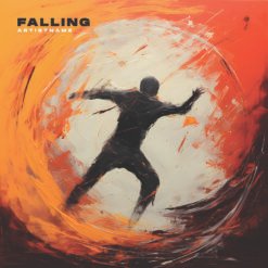 Falling Premade Album Cover Art for Sale • Buy Cover Arts • Explore our Premade Album Cover Artwork Collection Now!