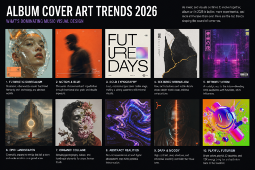 Album Cover Art Trends 2026: What's Dominating Music Visual Design