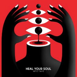 Heal Your Soul album cover art - dark mystical premade design