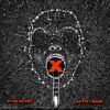 Star silent alternative metal album cover with a dark surrealist screaming starry face and a red cross