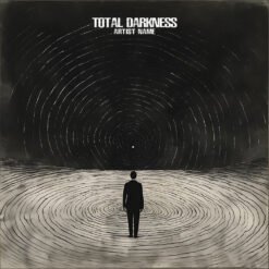 Total Darkness Premade Album Cover Art for Sale • Buy Cover Arts • Explore our Premade Album Cover Artwork Collection Now!