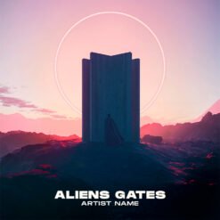 Aliens Gates Premade Album Cover Art for Sale • Buy Cover Arts • Explore our Premade Album Cover Artwork Collection Now!