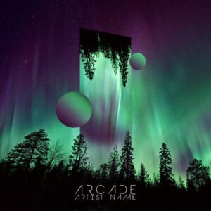 Premade Post Rock Cover Art Design | Arcade | BUY COVER ARTS