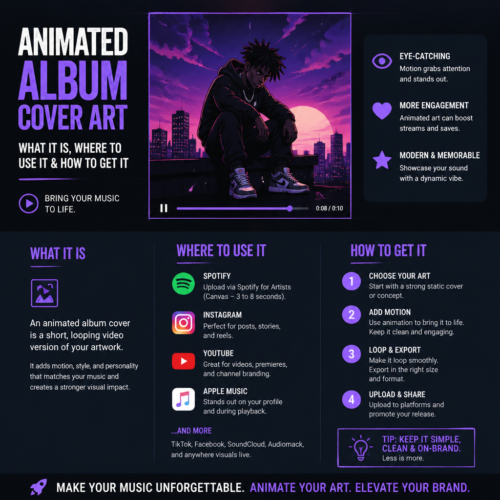 Animated Album Cover Art
