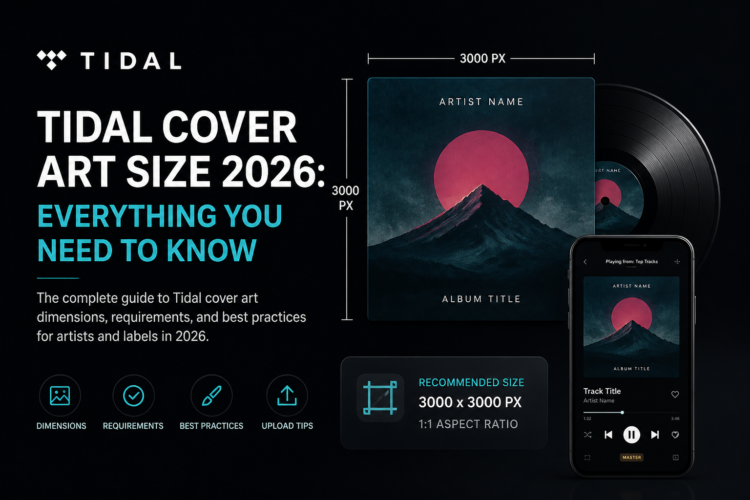 Tidal Cover Art Size 2026: Everything You Need to Know