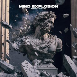 Mind Explosion Premade Album Cover Art for Sale • Buy Cover Arts • Explore our Premade Album Cover Artwork Collection Now!