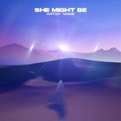 She Might Be Premade Album Cover for sale • Buy Cover Arts • Explore our Premade Album Cover Artwork Collection Now!